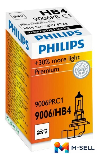 Галогенная лампа Philips HB4 Vision 1шт [9006PRC1] - Изображение №1 — Мульти e-магазин M-SELL