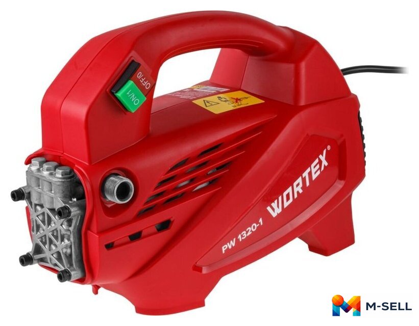 Мойка высокого давления Wortex PW 1320-1 2335114 - Изображение №3 — Мульти e-магазин M-SELL