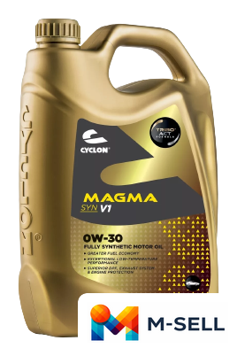 Моторное масло Cyclon Magma SYN V1 0W-30 4л - Изображение №1 — Мульти e-магазин M-SELL