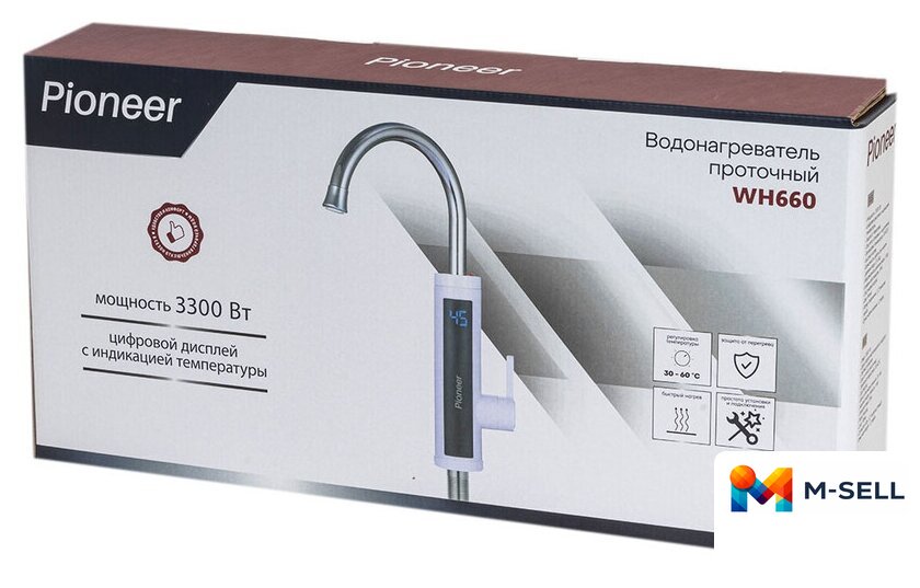 Проточный электрический водонагреватель-кран Pioneer WH660 - Изображение №10 — Мульти e-магазин M-SELL