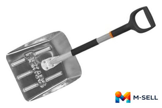 Лопата для уборки снега Fiskars 1000740 автомобильная - Изображение №2 — Мульти e-магазин M-SELL