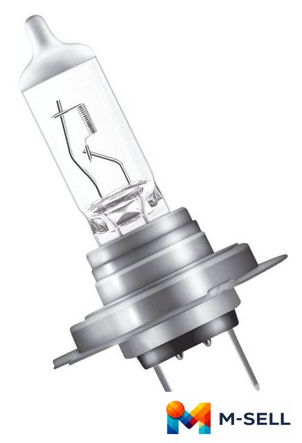 Галогенная лампа Osram H7 Night Breaker Silver 1шт - Изображение №3 — Мульти e-магазин M-SELL