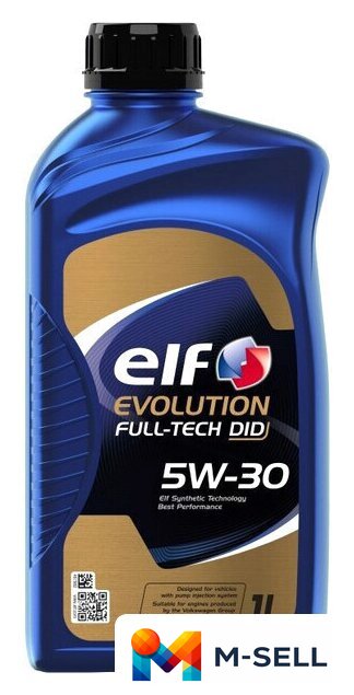 Моторное масло Elf Evolution Full-Tech DID 5W30 1л - Изображение №1 — Мульти e-магазин M-SELL