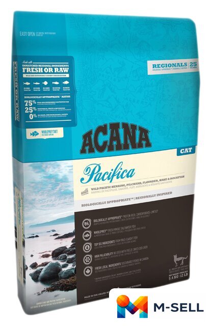 Сухой корм для кошек Acana Pacifica for cats 4.5 кг - Изображение №1 — Мульти e-магазин M-SELL
