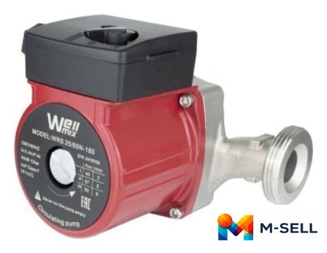 Циркуляционный насос Wellmix WRS 15/40 N 130 - Изображение №1 — Мульти e-магазин M-SELL