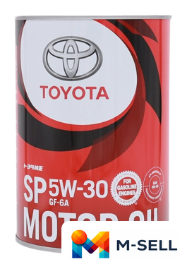 Моторное масло Toyota Motor Oil SP GF-6A 5W-30 1л - Изображение №1 — Мульти e-магазин M-SELL