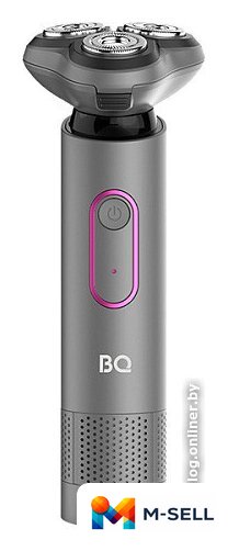 Электробритва BQ SV1008 (cерый/розовый) - Изображение №1 — Мульти e-магазин M-SELL