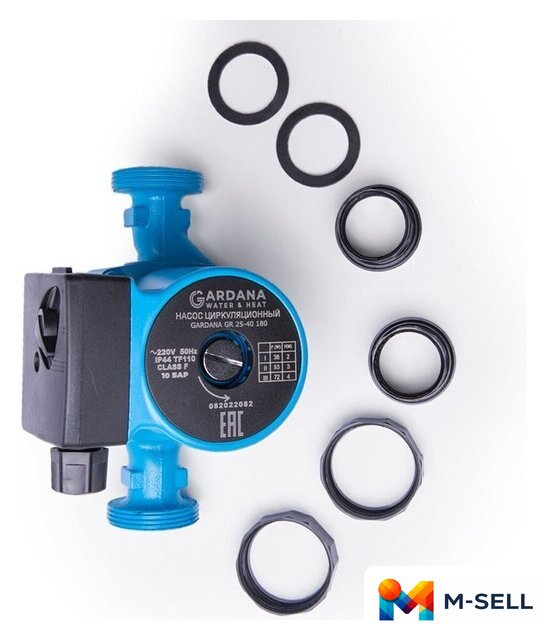 Циркуляционный насос Gardana GR 25-60 180 - Изображение №3 — Мульти e-магазин M-SELL