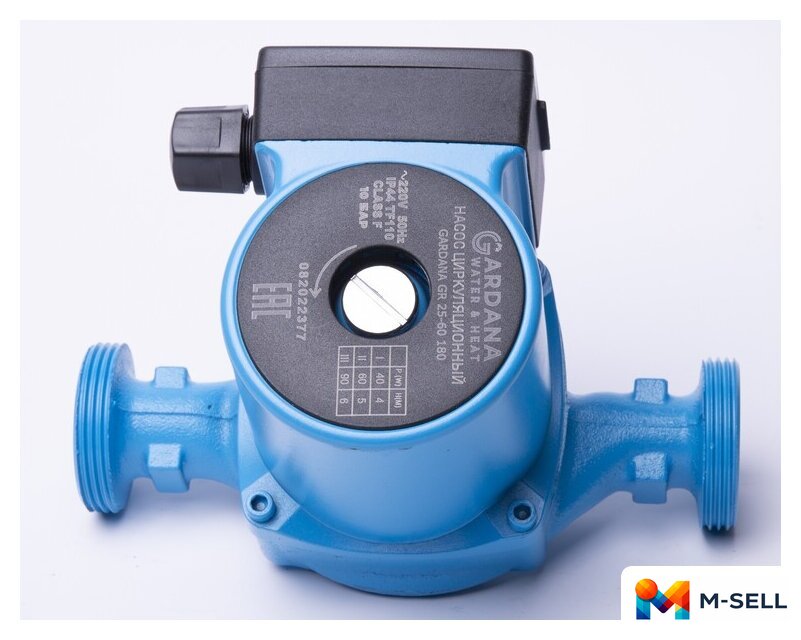Циркуляционный насос Gardana GR 25-60 180 - Изображение №2 — Мульти e-магазин M-SELL