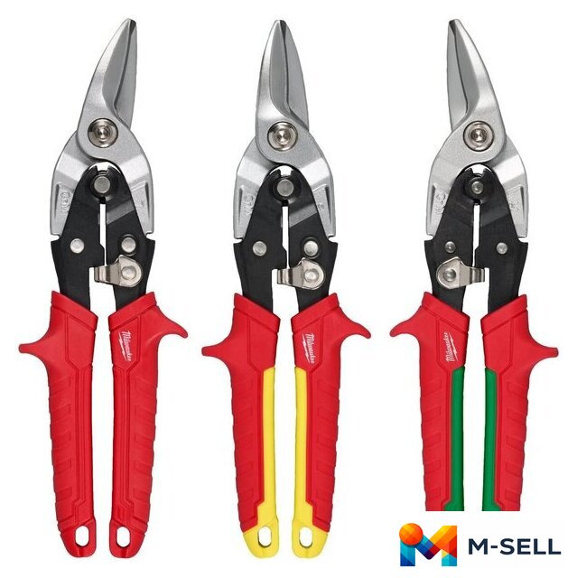 Ножницы по металлу Milwaukee 4932499020 (3 шт) - Изображение №1 — Мульти e-магазин M-SELL