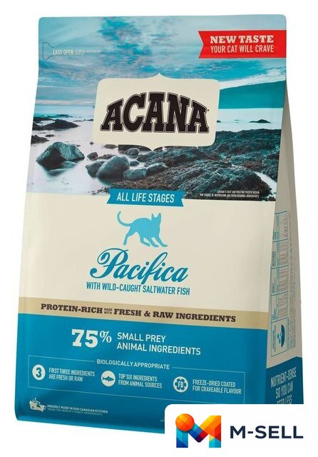 Сухой корм для кошек Acana Pacifica for cats 1.8 кг - Изображение №1 — Мульти e-магазин M-SELL