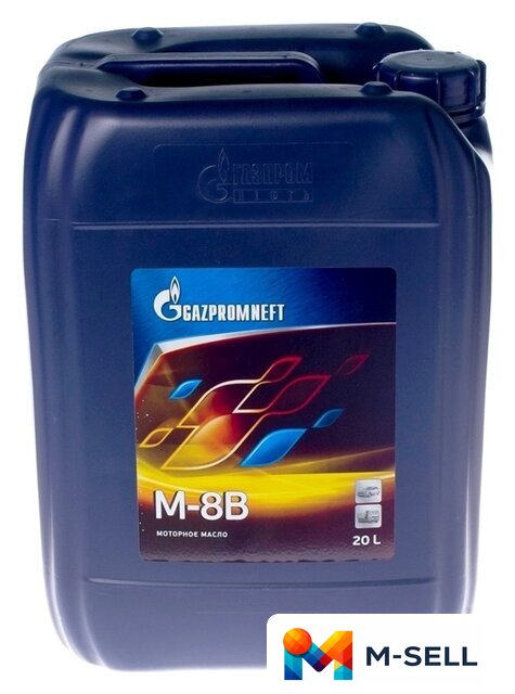 Моторное масло Gazpromneft М-8В 20л - Изображение №1 — Мульти e-магазин M-SELL