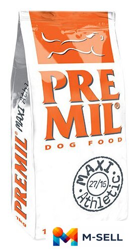 Сухой корм для собак Premil Maxi Athletic 15 кг - Изображение №1 — Мульти e-магазин M-SELL