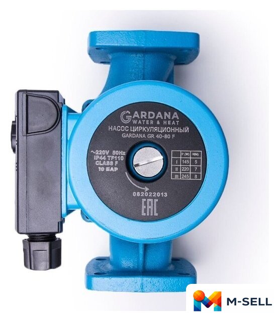 Циркуляционный насос Gardana GR 40-80 F - Изображение №1 — Мульти e-магазин M-SELL