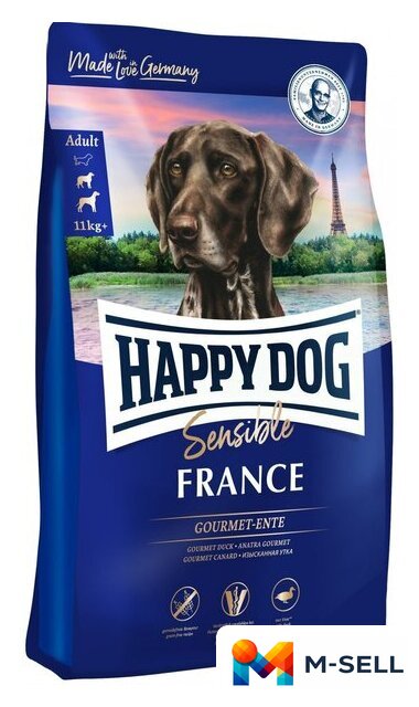 Сухой корм для собак Happy Dog Sensible France утка, картофель 60554 11 кг - Изображение №1 — Мульти e-магазин M-SELL