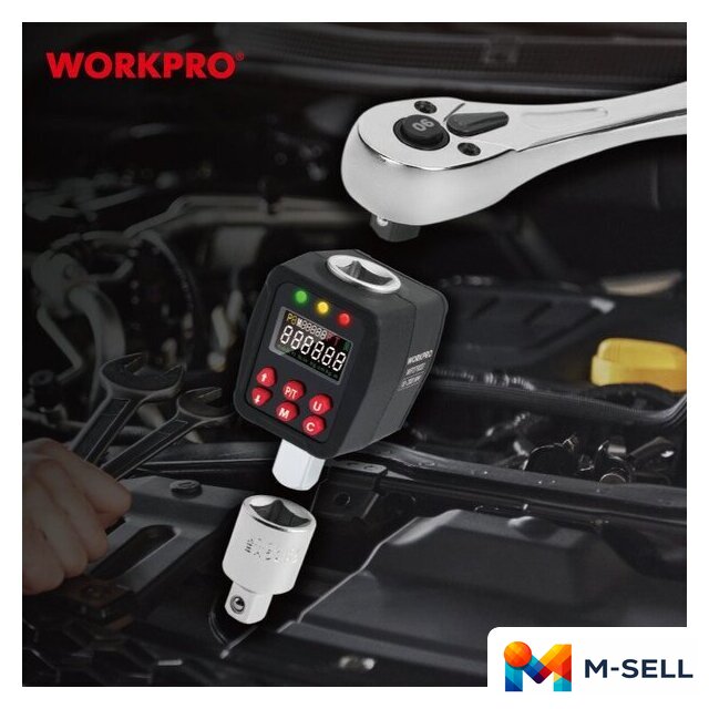 Динамометрический адаптер Workpro WP271037 - Изображение №2 — Мульти e-магазин M-SELL