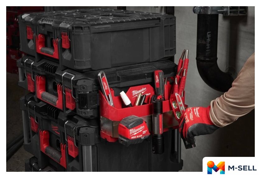 Боковой держатель для ящика Milwaukee 4932498644 - Изображение №3 — Мульти e-магазин M-SELL