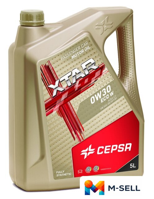 Моторное масло CEPSA Xtar Eco W 0W-30 5л - Изображение №1 — Мульти e-магазин M-SELL
