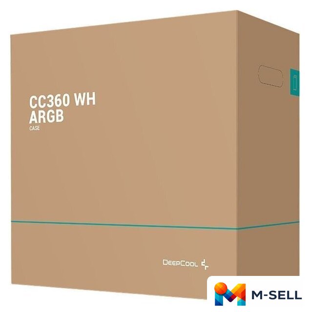 Корпус DeepCool CC360 ARGB R-CC360-WHAPM3-G-1 - Изображение №14 — Мульти e-магазин M-SELL