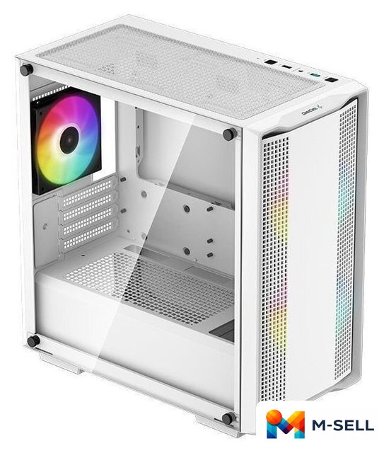 Корпус DeepCool CC360 ARGB R-CC360-WHAPM3-G-1 - Изображение №3 — Мульти e-магазин M-SELL