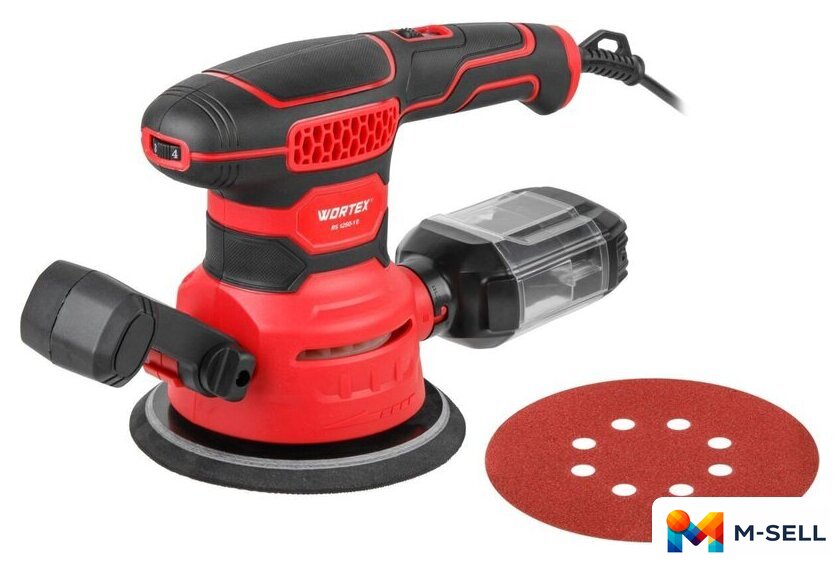 Эксцентриковая шлифмашина Wortex RS 1250-1 E 2319096 - Изображение №1 — Мульти e-магазин M-SELL