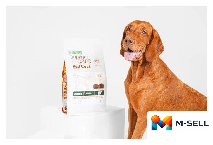 Сухой корм для собак Nature's Protection SC Red Coat Grain Free Lamb NPSC47237 10 кг - Изображение №2 — Мульти e-магазин M-SELL