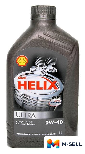 Моторное масло Shell Helix Ultra 0W-40 1л - Изображение №1 — Мульти e-магазин M-SELL