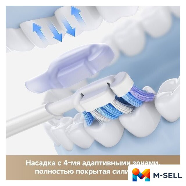 Электрическая зубная щетка Trouver Fresh 20 NE0 Electric Toothbrush ATB23B (белый) - Изображение №10 — Мульти e-магазин M-SELL