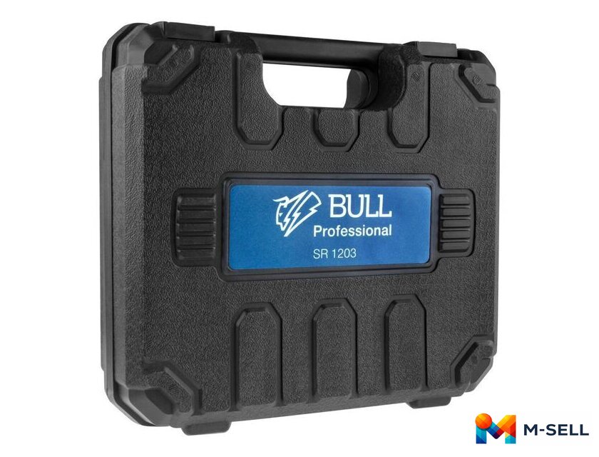 Дрель-шуруповерт Bull SR 1203 (с 2-мя АКБ, кейс) - Изображение №4 — Мульти e-магазин M-SELL