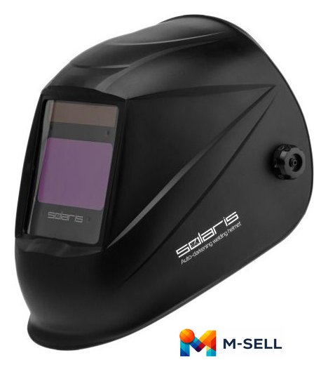 Сварочная маска Solaris ASF710S SL5717-1 (черный) - Изображение №1 — Мульти e-магазин M-SELL