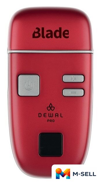 Электробритва Dewal 03-417 (красный) - Изображение №1 — Мульти e-магазин M-SELL