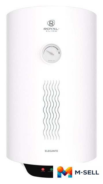 Накопительный электрический водонагреватель Royal Clima Elegante RWH-E30-RE - Изображение №1 — Мульти e-магазин M-SELL