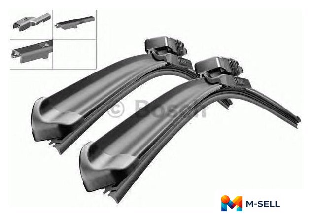 Щетки стеклоочистителя Bosch 3397007644 - Изображение №3 — Мульти e-магазин M-SELL