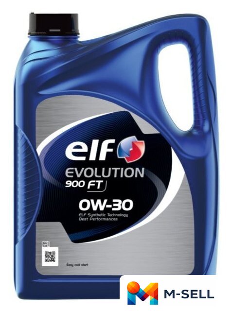 Моторное масло Elf Evolution 900 FT 0W-30 4л - Изображение №1 — Мульти e-магазин M-SELL