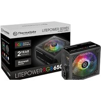 Блок питания Thermaltake Litepower RGB 650W LTP-650AL2NK - Превью изображения №6 — Мульти e-магазин M-SELL