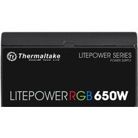Блок питания Thermaltake Litepower RGB 650W LTP-650AL2NK - Превью изображения №2 — Мульти e-магазин M-SELL