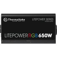 Блок питания Thermaltake Litepower RGB 650W LTP-650AL2NK - Превью изображения №5 — Мульти e-магазин M-SELL