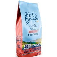 Pet's Brunch для взрослых собак крупных пород с телятиной 11 кг