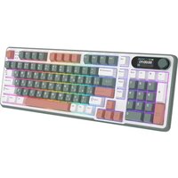 Клавиатура Royal Kludge RK-S98 RGB Clay Green (RK Pale Green) - Превью изображения №2 — Мульти e-магазин M-SELL