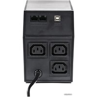 Источник бесперебойного питания Powercom Raptor RPT-1000AP 1000VA - Превью изображения №4 — Мульти e-магазин M-SELL