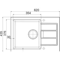 Кухонная мойка Franke Sirius 2.0 S2D 611-62 (435) Tectonite 143.0628.361 (белый) - Превью изображения №2 — Мульти e-магазин M-SELL