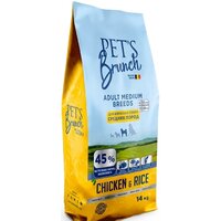 Pet's Brunch для взрослых собак средних пород 14 кг
