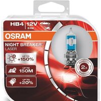 Галогенная лампа Osram Night Breaker Laser HB4 9006NL 1шт - Превью изображения №2 — Мульти e-магазин M-SELL
