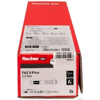 Анкерный болт Fischer FAZ II Plus 20/160 ZP 564604 (5 шт) - Превью изображения №3 — Мульти e-магазин M-SELL