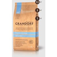 Сухой корм для собак Grandorf Medium & Maxi Breeds White Fish (с белой рыбой) 3 кг - Превью изображения №2 — Мульти e-магазин M-SELL