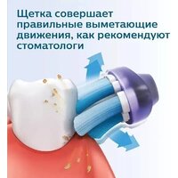 Электрическая зубная щетка Oral-B Vitality D100 Starterkit + 2 насадки (серый) - Превью изображения №3 — Мульти e-магазин M-SELL