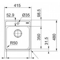 Кухонная мойка Franke BCX 610-42 TL 101.0689.880 - Превью изображения №2 — Мульти e-магазин M-SELL