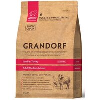 Grandorf Medium & Maxi Breeds Lamb & Turkey (с ягненком и индейкой) 3 кг