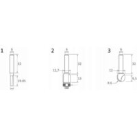 Набор фрез Makita D-70459 (3 шт) - Превью изображения №2 — Мульти e-магазин M-SELL