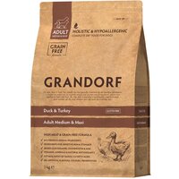 Grandorf Medium & Maxi Breeds Duck & Turkey (с уткой и индейкой) 3 кг
